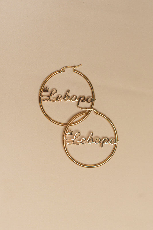Custom Hoop Earrings