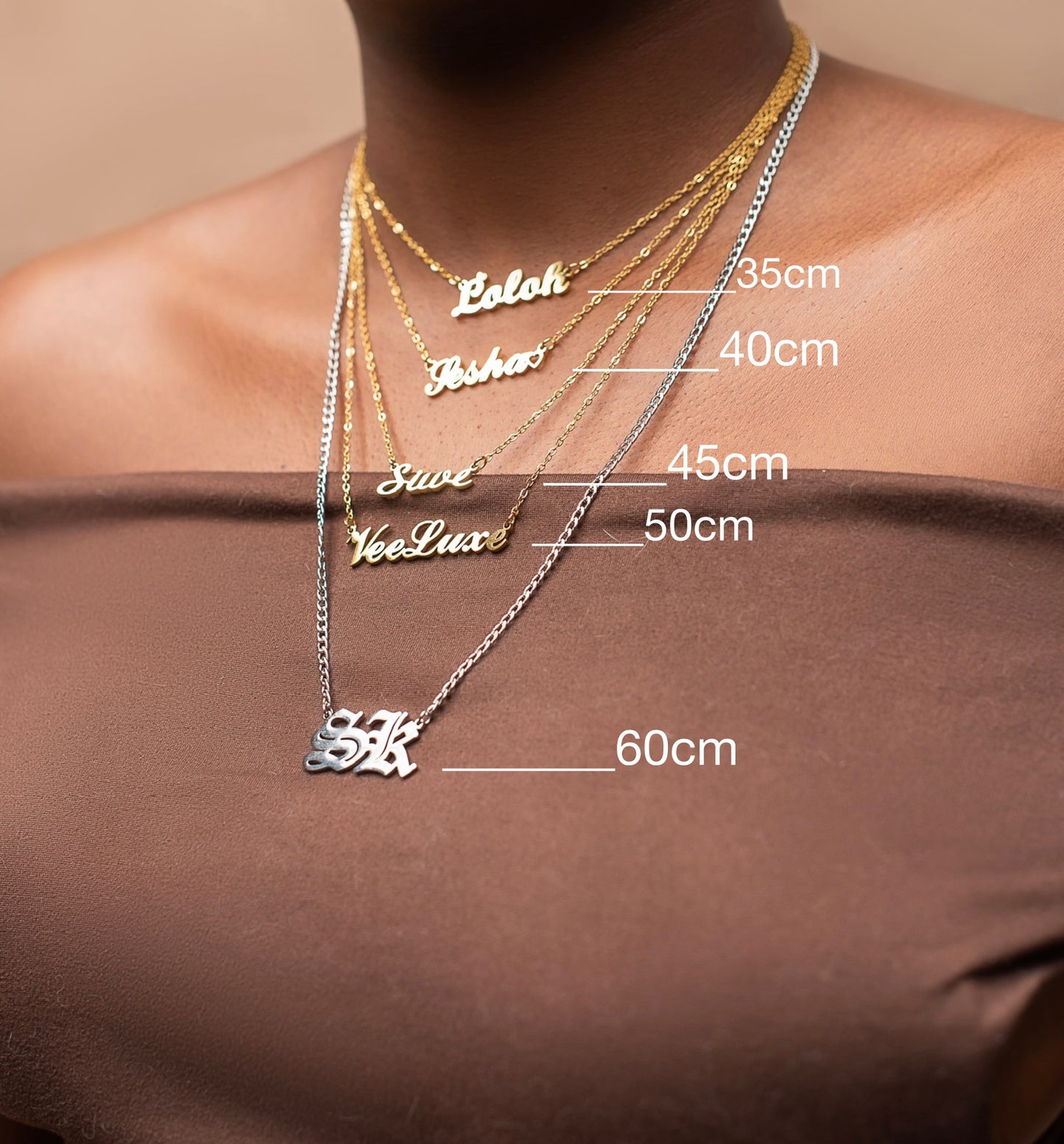 Custom Infinity Necklaces