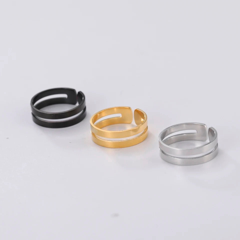 Tres Custom ring