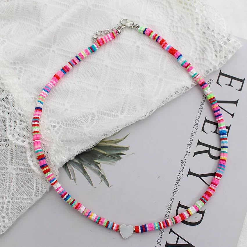 Multicoloured necklace