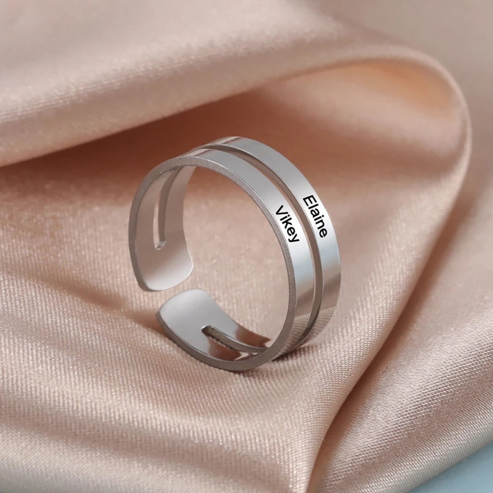 Tres Custom ring
